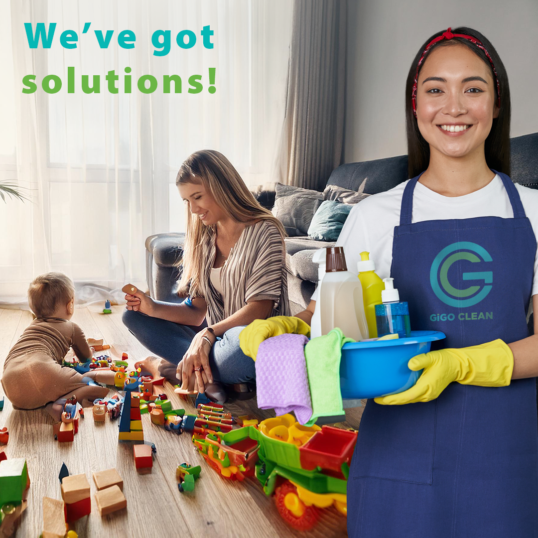 GiGO Clean house cleaner helping families stay tidy in Orange County and Los Angeles.